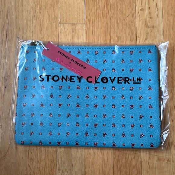 Stoney Clover Lane Handbags - NWT SCL AG KIRSTEN FLAT POUCH
